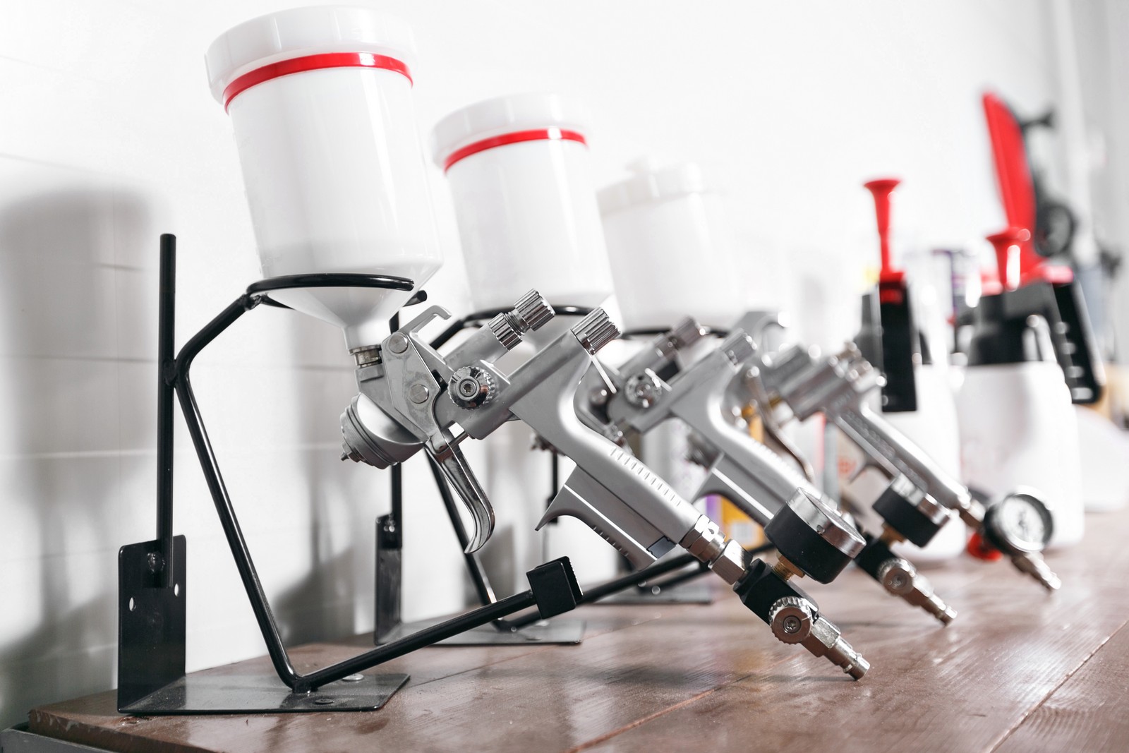 Pistolet de peinture industrielle